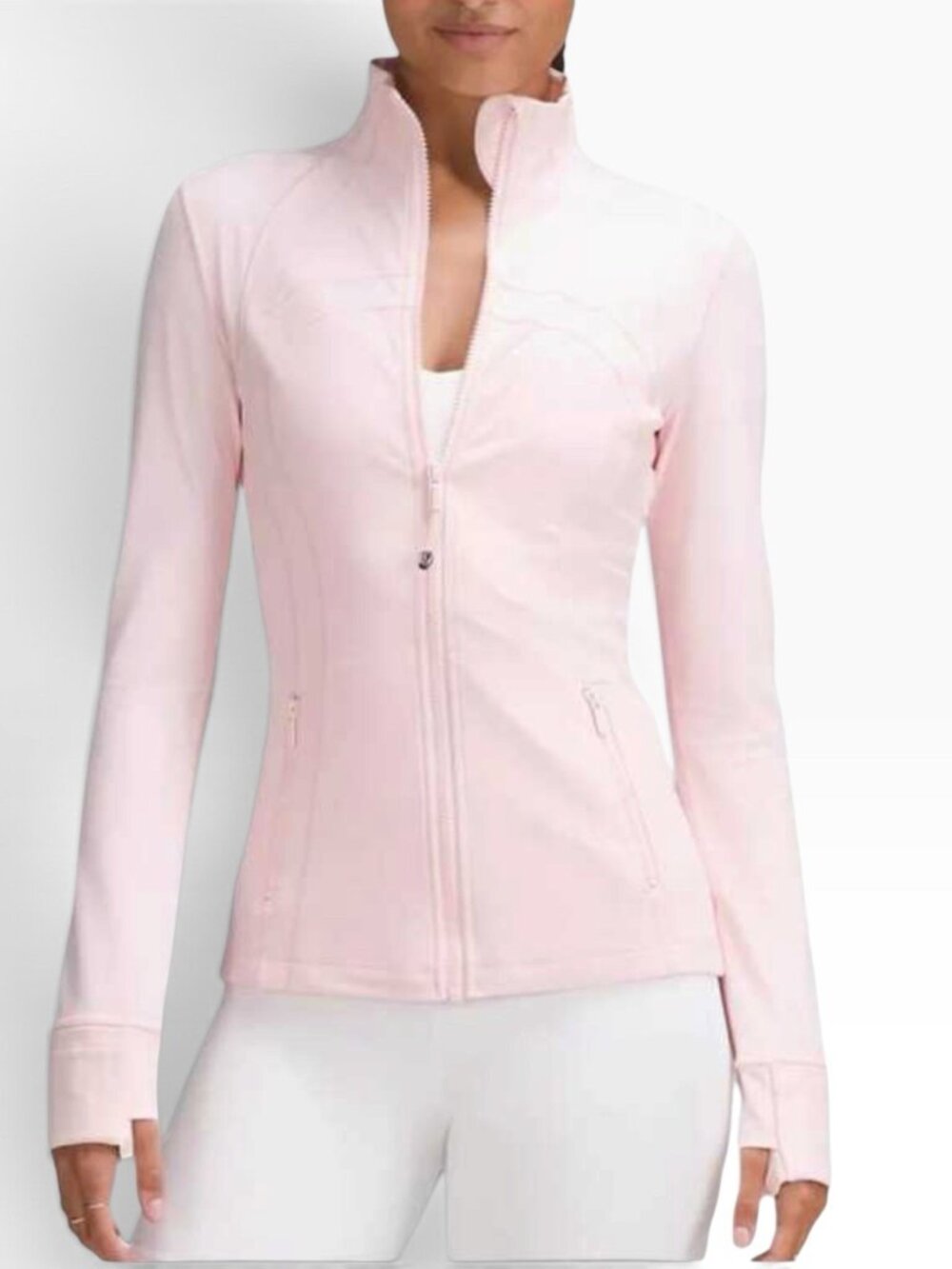 Lululemon Define Jacket Luon Size 6 Pink Peony